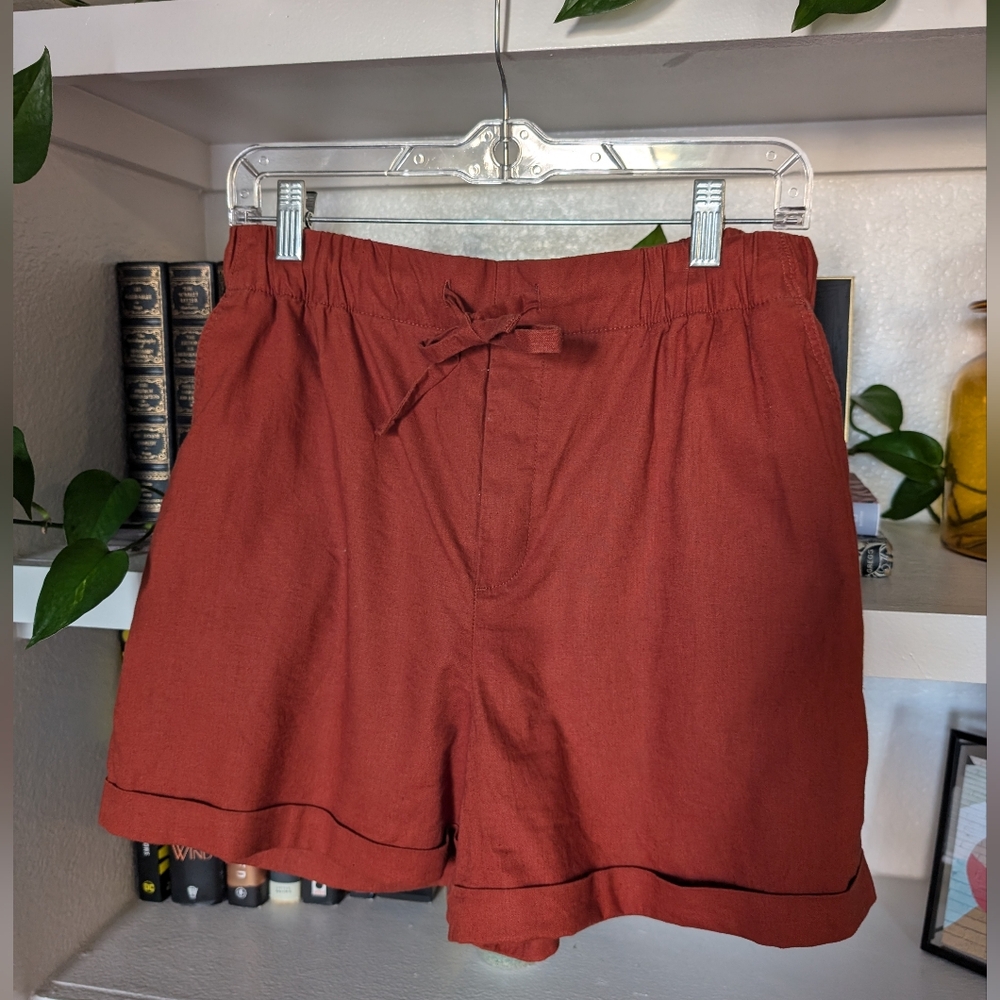 Uniqlo linen shorts